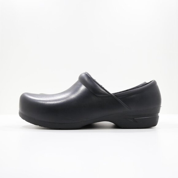 Anywear Shoes - Anywear Guardian Angel Black Rubber Lightweight Slip Resistant Work Clogs - 9